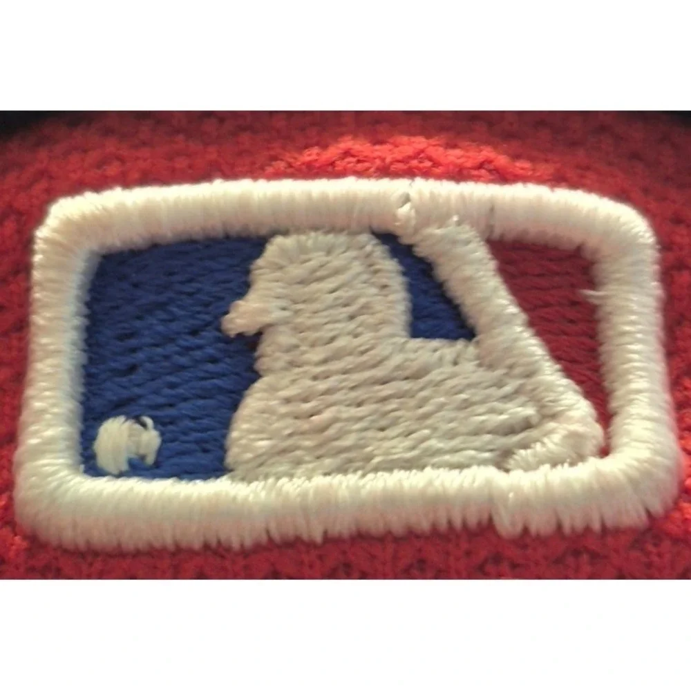 Philadelphia Phillies red fitted hat‎ blue team logo New Era Small/Medium  MLB